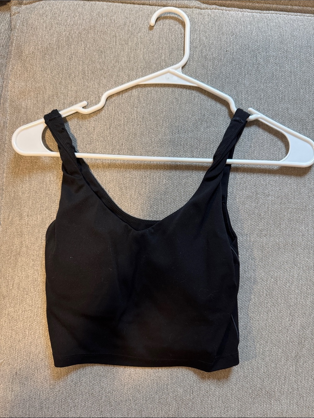 Black real me  Cropped sports bra Top